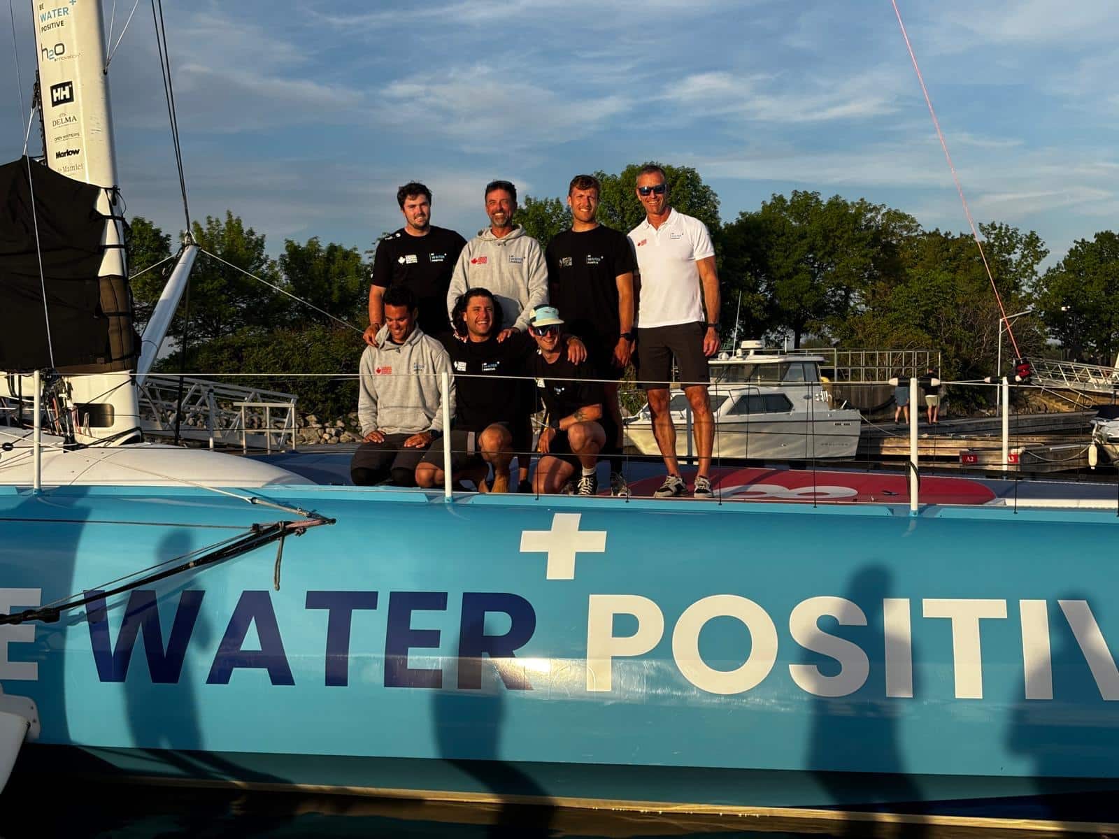 Scott joins the team as they arrive into Collingwood with EMIRA IV