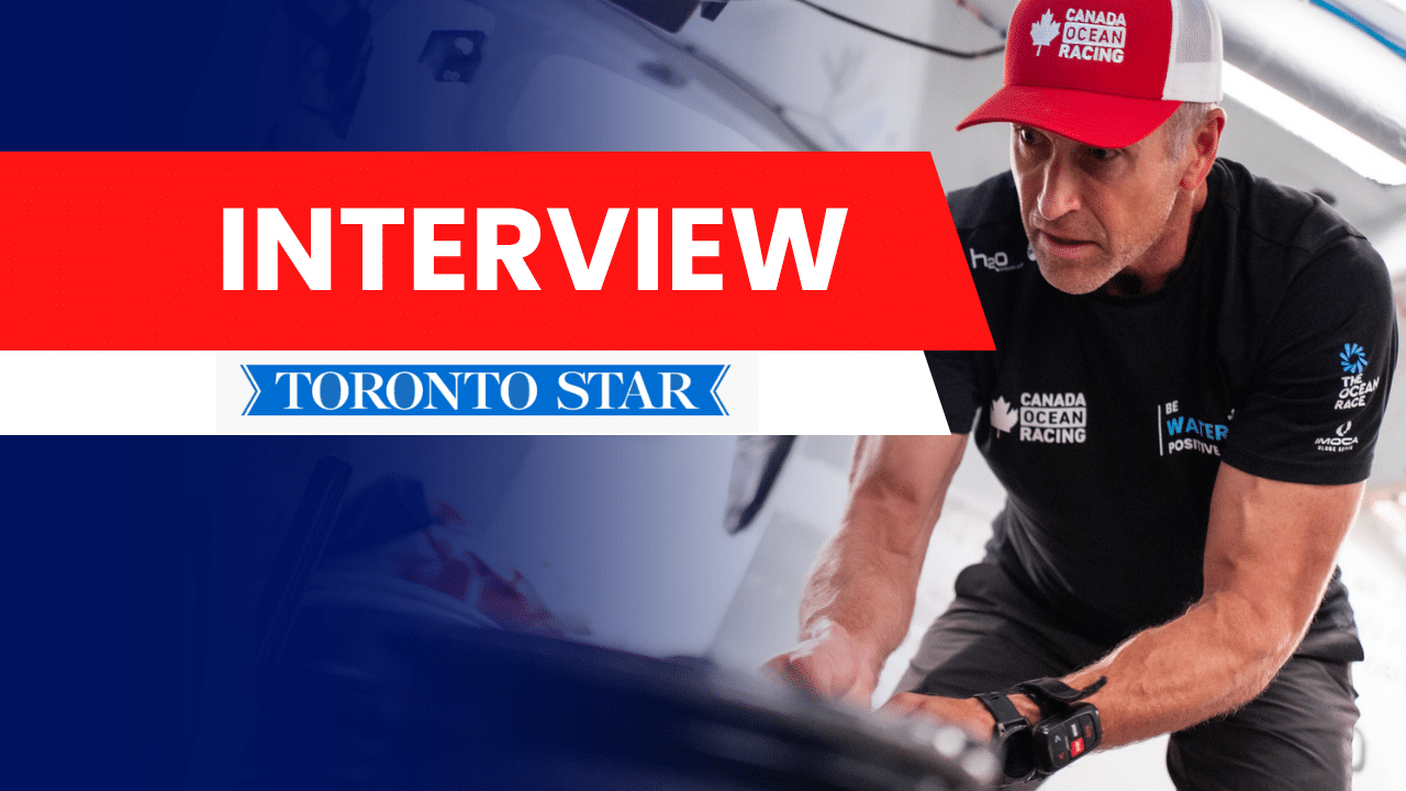 Canada Ocean Racing interview cover photo Toronto Star